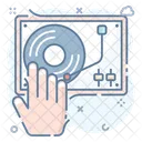 Turntable Music Player Recorder Icon