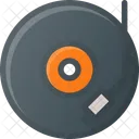 Vinyl Player Retro Icon