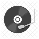 Vinyl Turntable Record Icon