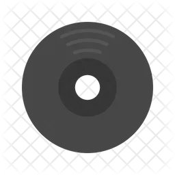 Vinyl Disc  Icon