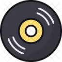Vinyl Disc Disk Music Player Icon