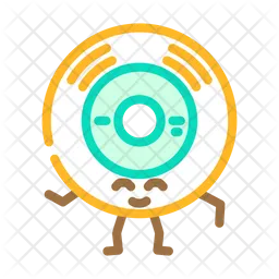 Vinyl Disc  Icon