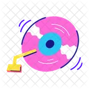 Song Disc Vinyl Cd Vinyl Disc アイコン