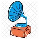 Turntable Music Player Recorder Icon