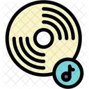 Vinyl Music Audio Icon