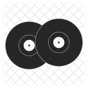 Vinyl Records Two Icon