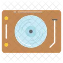 Vinyl Turntable Cd Icon