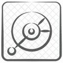 Turntable Music Player Recorder Icon