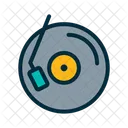 Vinyl Party Music Disc Icon