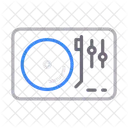 Vinyl Schallplatte Diskette Symbol