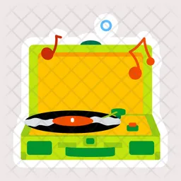 Vinyl Player  Icon