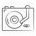Vinyl Player CD Instrument Symbol