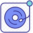 Vinyl Player Turntable Music Icon
