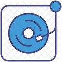 Vinyl Player Turntable Music Player Icon