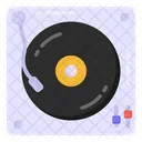 Music Player Vinyl Player Disc Jockey Icon