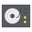 Turntable Vinyl Player Audio Player Icon