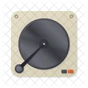 Vinyl Player Turntable Music Player Icon