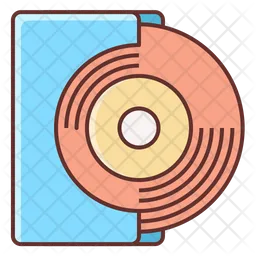 Vinyl Record  Icon