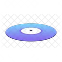 Cd Compact Disk Record Vinyl 70 S Disco アイコン