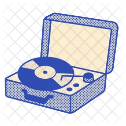 Vinyl Record Player  Icon