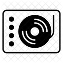Vinyl Schallplatte Musik Schallplatte Symbol