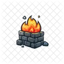 Firewall Violacao De Dados Violacao De Seguranca Ícone