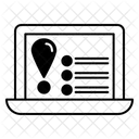 Filtración de datos  Icono
