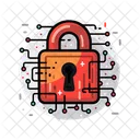 Cyber Securite Alerte De Securite Cyber Vol Icon