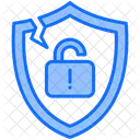 Violation De Securite Piratage Non Protege Icône