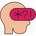 Violence Intellectuelle Agression Psychologique Abus Mental Icône