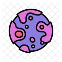 Violet Planet Color Icon