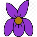 Violet Purple Blossom Icon