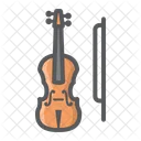 Violin Fiddle Orchestra Icon