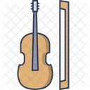 Violin Guitar Music Icon