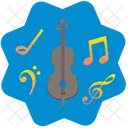Violin Cello Classic Icon