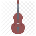 Contrabajo Musica Instrumento Icono