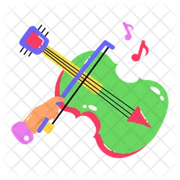 Violin Music  Icon