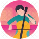 Violin Playing  Icon