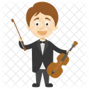 Violinista dei cartoni animati  Icon