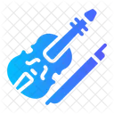 Violino Musical Corda Icon