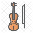 Violino Violino Orquestra Ícone