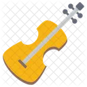 Violino Guitarra Corda Ícone