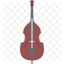 Contrebasse Musique Instrument Icône