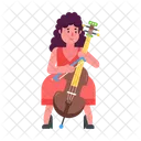 Violoncelista  Ícone