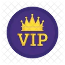 Vip Crown King Icon