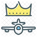 Vip Airliner Premium Luxury Icon