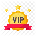 Vip Badge Ribbon  Icon