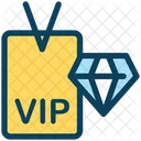 Vip Card Vip Vip Diamond Card Icon