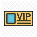 Vip Card Ticket Icon