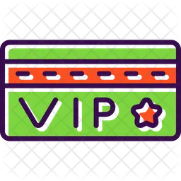 Vip Card  Icon